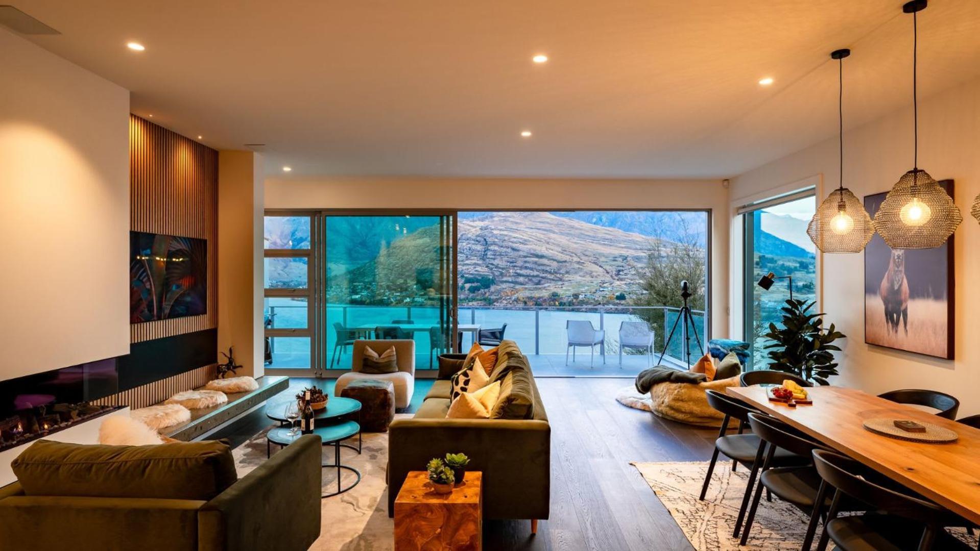 Tahuna Vista-Fire Place-Hot Tub -Free Parking -Bbq Queenstown Eksteriør billede